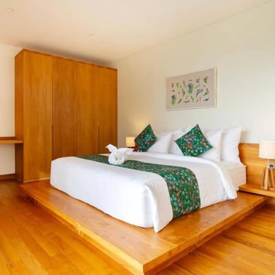 Rental of a premium villa with rice field view, Kecamatan area, Ubud, Bali, Indonesia